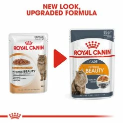 Royal Canin Intense Beauty Care In Jelly Adult Wet Cat Food Pouches -Cat shop vwx4erhualbjt8tsah1v qlt1gv