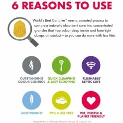 Worlds Best Cat Litter Extra Strength Clumping Formula -Cat shop wb2 orz29a