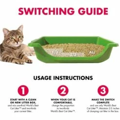 Worlds Best Cat Litter Extra Strength Clumping Formula -Cat shop wb4 nnh49j